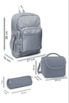 Coral High 3lü çanta seti SET0123770
