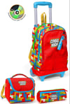 Coral High 3lü çekçekli çanta seti SET0123975