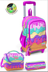 Coral High 3lü çekçekli çanta seti SET0123931