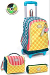 Coral High 3lü çekçekli çanta seti SET0134004
