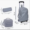Coral High 3lü çekçekli çanta seti SET0123931