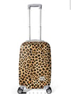 Coral High Kahverengi Leopar Desenli PC Kabin Boy Valiz (50cm) 16841