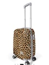 Coral High Kahverengi Leopar Desenli PC Kabin Boy Valiz (50cm) 16841