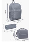 Coral High Kelebek Desenli 3'lü Okul Çanta Seti SET0133249