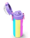 Coral High Kids Çok Renkli Desenli Pipetli ve Direkt İçim Çelik Termos 500 ml 31876
