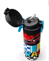 Coral High Kids Kırmızı Araba Desenli Pipetli ve Direkt İçim Çelik Termos 500 ml 38139