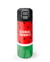 Coral High Kids Kırmızı Yeşil Karpuz Desenli Pipetli ve Direkt İçim Çelik Termos 500 ml 31866