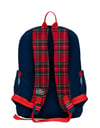 Coral High Kids Lacivert Kırmızı Kurdele Desenli Okul Sırt Çantası 33207