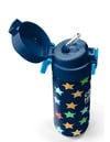 Coral High Kids Lacivert Renkli Yıldız Desenli Pipetli ve Direkt İçim Çelik Termos 500 ml 38109