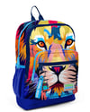 Coral High Kids Lacivert Saks Aslan Desenli Dört Bölmeli Okul Sırt Çantası 23741