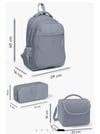Coral High Kids Milka Dondurma Desenli 3'lü Okul Çanta Seti SET0133254