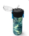 Coral High Kids Nefti Kamuflaj Desenli Pipetli ve Direkt İçim Çelik Termos 500 ml 31845