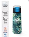 Coral High Kids Nefti Kamuflaj Desenli Pipetli ve Direkt İçim Çelik Termos 500 ml 31845