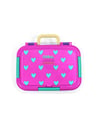 Coral High Kids Neon Pembe Su Yeşili Kalp Desenli Paslanmaz Çelik Beslenme Kabı 39212