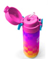 Coral High Kids Neon Renkli Dama Desenli Pipetli ve Direkt İçim Çelik Termos 500 ml 38103