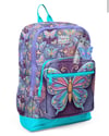 Coral High Kids Pastel Renkli Kelebek Desenli Okul Sırt Çantası 33206
