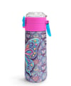 Coral High Kids Pastel Renkli Kelebek Desenli Pipetli ve Direkt İçim Çelik Termos 500 ml 38106
