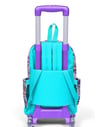 Coral High Kids Pastel Renkli Kelebek Desenli Üç Bölmeli Çekçekli Okul Sırt Çantası 34006