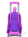 Coral High Kids Pembe Mor Milkshake Dondurma Desenli Üç Bölmeli Çekçekli Okul Sırt Çantası 23949