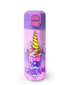 Coral High Kids Pembe Mor Milkshake Dondurma Desenli Pipetli ve Direkt İçim Çelik Termos 500 ml 31950