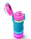Coral High Kids Pembe Pastel Renkli Pipetli ve Direkt İçim Çelik Termos 500 ml 31960