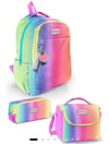 Coral High Kids Renk Geçişli Desenli 3'lü Okul Çanta Seti SET0123668