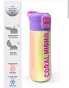 Coral High Kids Renk Geçişli Pipetli ve Direkt İçim Çelik Termos 500 ml 31868