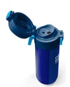 Coral High Kids Renkli Çizgili Desenli Pipetli ve Direkt İçim Çelik Termos 500 ml 31895
