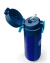 Coral High Kids Renkli Çizgili Desenli Pipetli ve Direkt İçim Çelik Termos 500 ml 31895