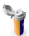 Coral High Kids Renkli Çizgili Desenli Pipetli ve Direkt İçim Çelik Termos 500 ml 31874
