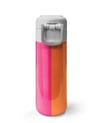 Coral High Kids Renkli Çizgili Desenli Pipetli ve Direkt İçim Çelik Termos 500 ml 31874
