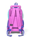 Coral High Kids Turkuaz Pembe Dondurmalı Kedi Desenli Üç Bölmeli Çekçekli 3'lü Çanta Seti SET0123951
