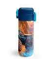 Coral High Kids Turuncu High Wheels Truck Desenli Pipetli ve Direkt İçim Çelik Termos 500 ml 31994