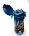 Coral High Kids Turuncu High Wheels Truck Desenli Pipetli ve Direkt İçim Çelik Termos 500 ml 31994