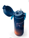 Coral High Kids Turuncu Lacivert Basketbol Desenli Pipetli ve Direkt İçim Çelik Termos 500 ml 31967