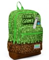 Coral High Kids Yeşil Kahverengi High Craft Desenli Dört Bölmeli Okul Sırt Çantası 23776