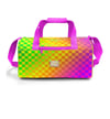 Coral High Neon Renkli Dama Desenli Spor Çantası 27544