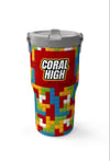 Coral High paslanmaz çelik-katlanır ağızlıklı Termos(600 ML) 38917