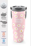 Coral High paslanmaz çelik PİPETLİ VE DİREK İÇİMLİ  Termos(900 ML) 38701