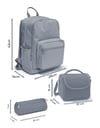Coral High Renk Geçişli 3'lü Okul Çanta Seti SET0123675