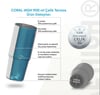 Coral High Renk Geçişli Desenli Pipetli ve Direkt İçim Çelik Termos 900 ml 38715