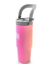 Coral High Renk Geçişli Desenli Pipetli ve Direkt İçim Çelik Termos 900 ml 38726