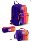 Coral High Renkli Çizgili 3'lü Okul Çanta Seti SET0123674