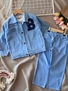 Erkek çocuk denim 3lü set