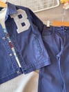 Erkek çocuk denim 3lü set