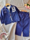 Erkek çocuk denim 3lü set