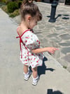 Kız çocuk balon etekli bayramlık elbise