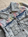 Kız çocuk denim 2li takım
