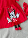 Kız çocuk minnie elbise