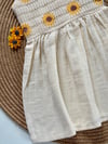 Kız çocuk müslin elbise SUNFLOWER